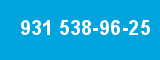 931 538-96-25